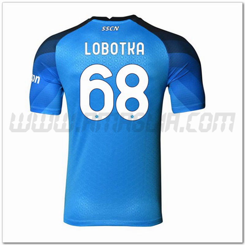Prima Maglia LOBOTKA #68 SSC Napoli 2022 2023