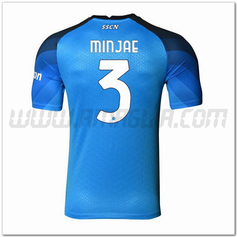 Prima Maglia MINJAE #3 SSC Napoli 2022 2023