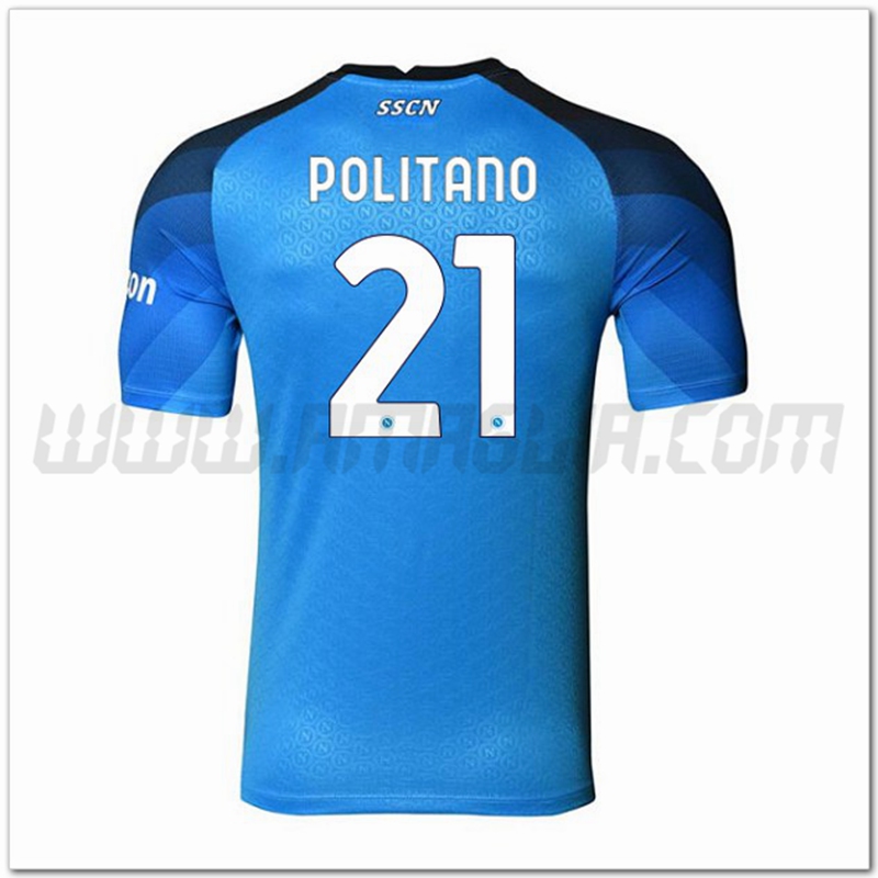 Prima Maglia POLITANO #21 SSC Napoli 2022 2023