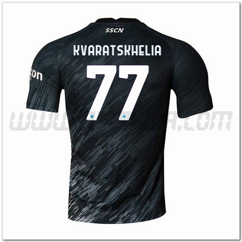 Terza Maglia KVARATSKHELIA #77 SSC Napoli 2022 2023