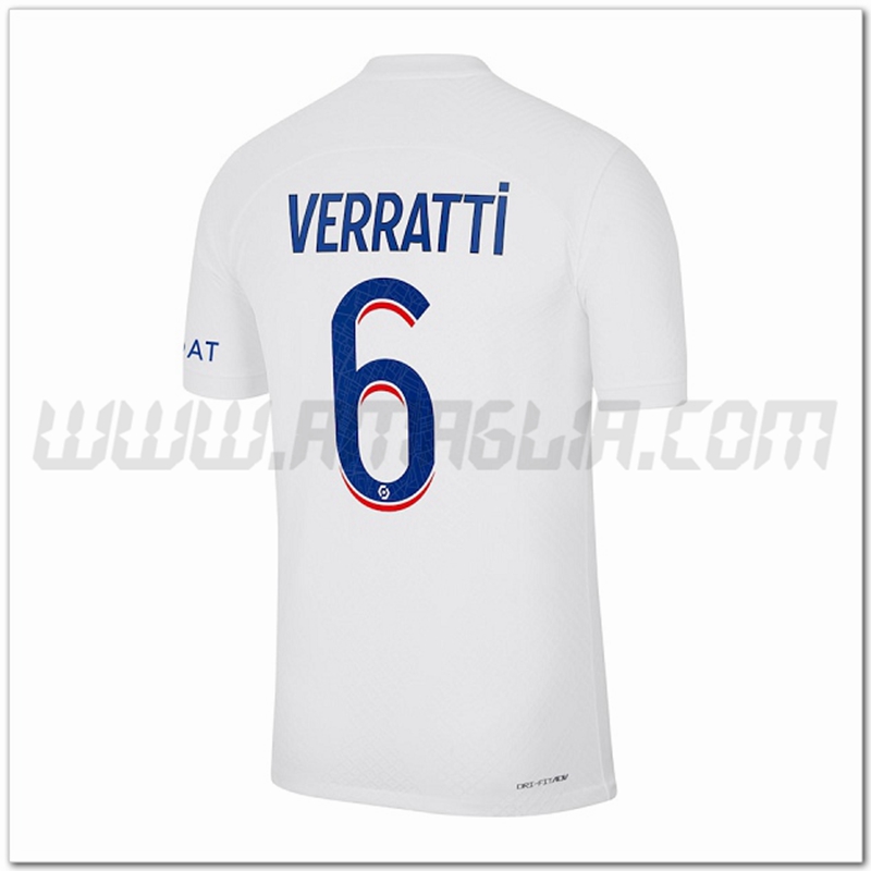 Terza Maglia VERRATTI #6 Paris PSG 2022 2023