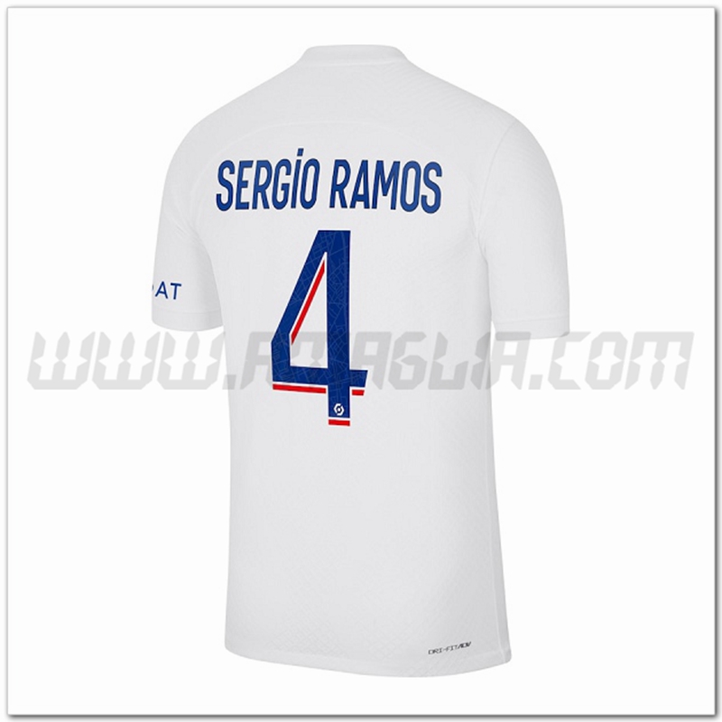 Terza Maglia SERGIO RAMOS #4 Paris PSG 2022 2023