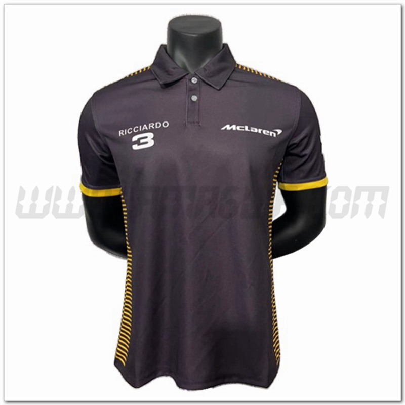 Maglia Polo F1 McLaren Team Nero 2022