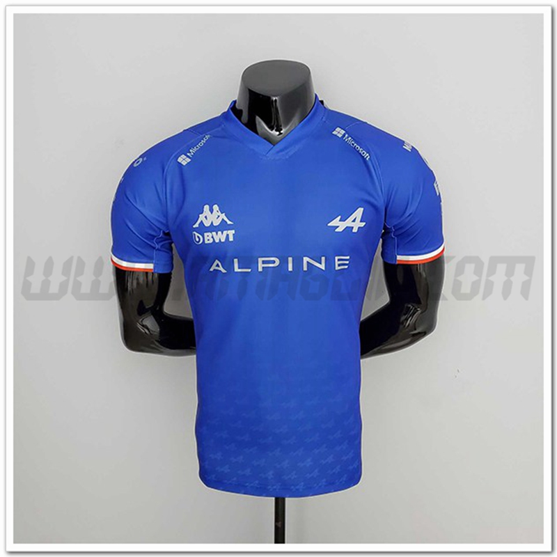 Maglietta F1 Alpine Racing Team Blu 2022