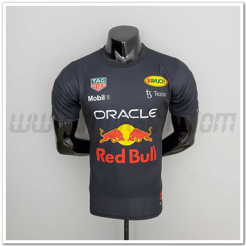 Maglietta F1 RedBull Racing Team Nero 2022