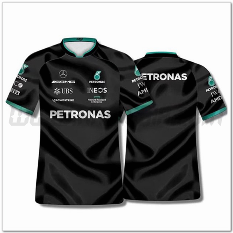 Maglietta F1 Mercedes Benz Team Nero 2022