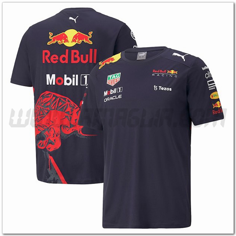 Maglietta F1 RedBull Racing Team Blu Scuro 2022