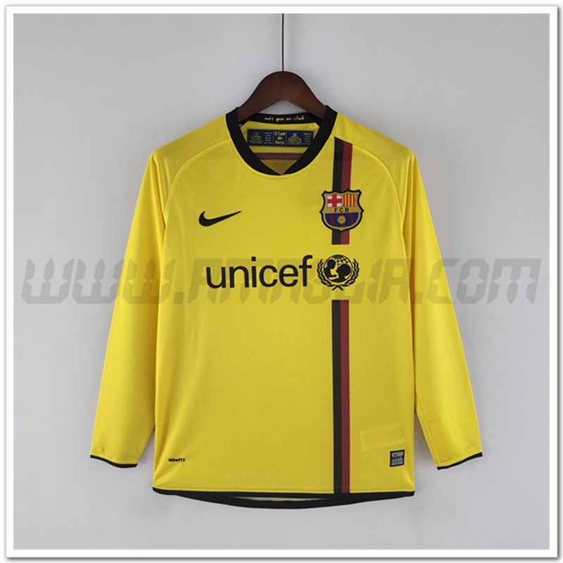 Seconda Maglia FC Barcellona Retro 2008/2009