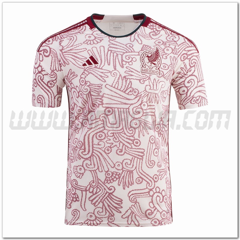 Nuovo Maglia Squadra Messico Seconda 2022 2023