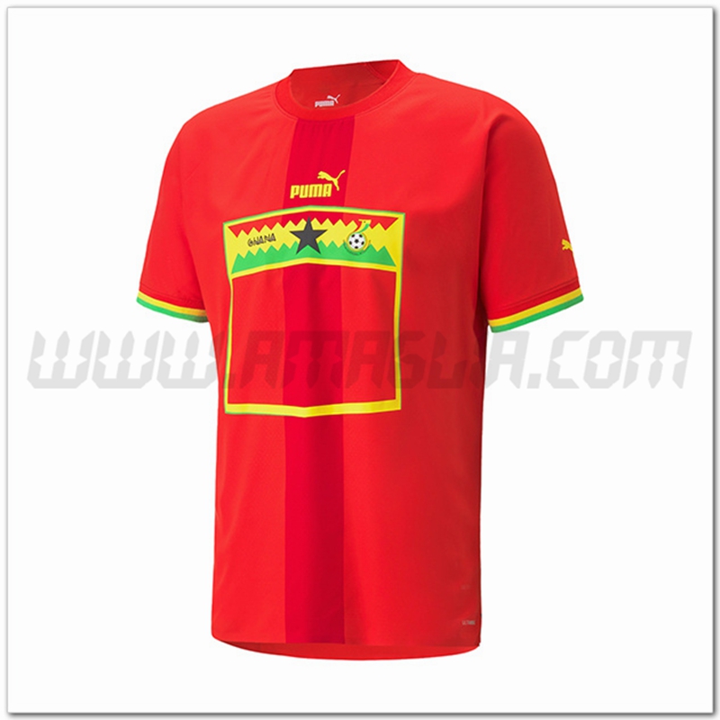 Nuovo Maglia Squadra Ghana Seconda 2022 2023