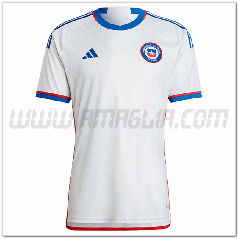 Nuovo Maglia Squadra Chile Seconda 2022 2023