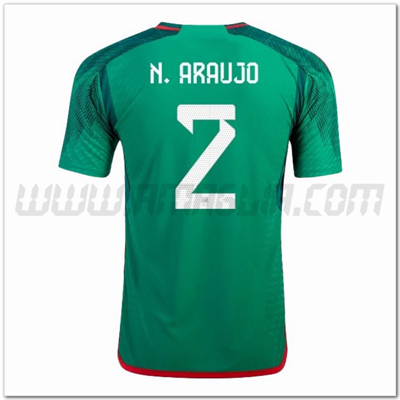 Prima Maglia N. ARAUJO #2 Messico 2022 2023