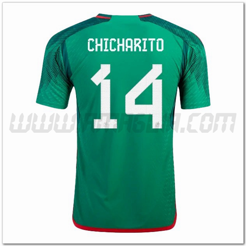 Prima Maglia CHICHARITO #14 Messico 2022 2023