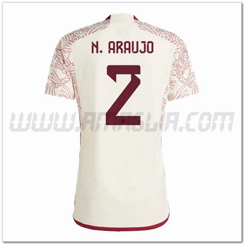 Seconda Maglia N. ARAUJO #2 Messico 2022 2023