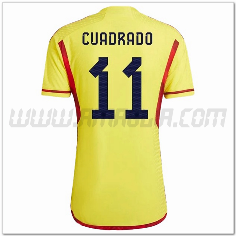 Prima Maglia CUADRADO #11 Colombia 2022 2023