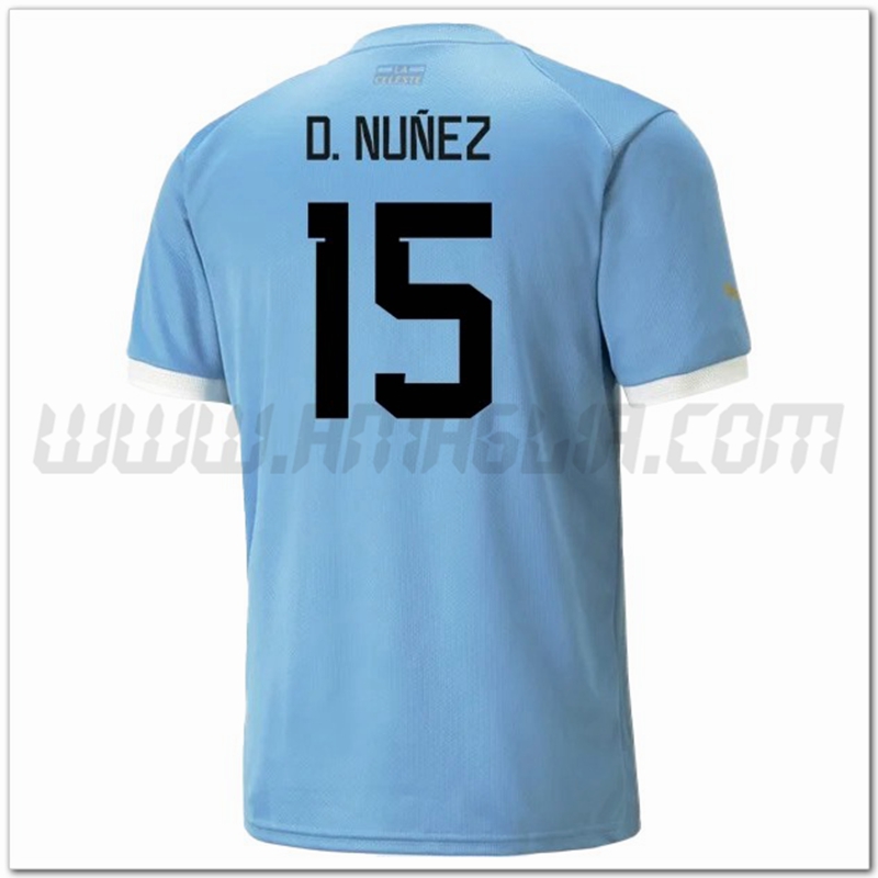 Prima Maglia F.VALVERDE #15 Uruguay 2022 2023