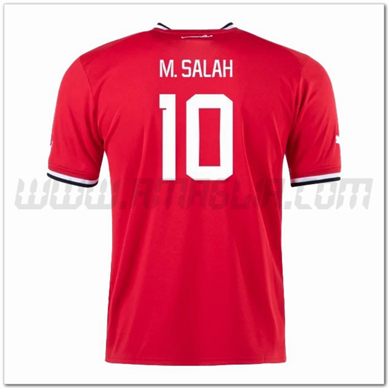 Prima Maglia M.SALAH #10 Egitto 2022 2023