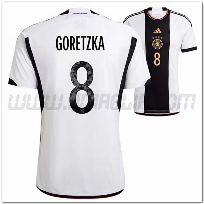 Prima Maglia GORETZKA #8 Germania 2022 2023