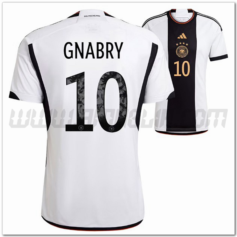 Prima Maglia GNABRY #10 Germania 2022 2023