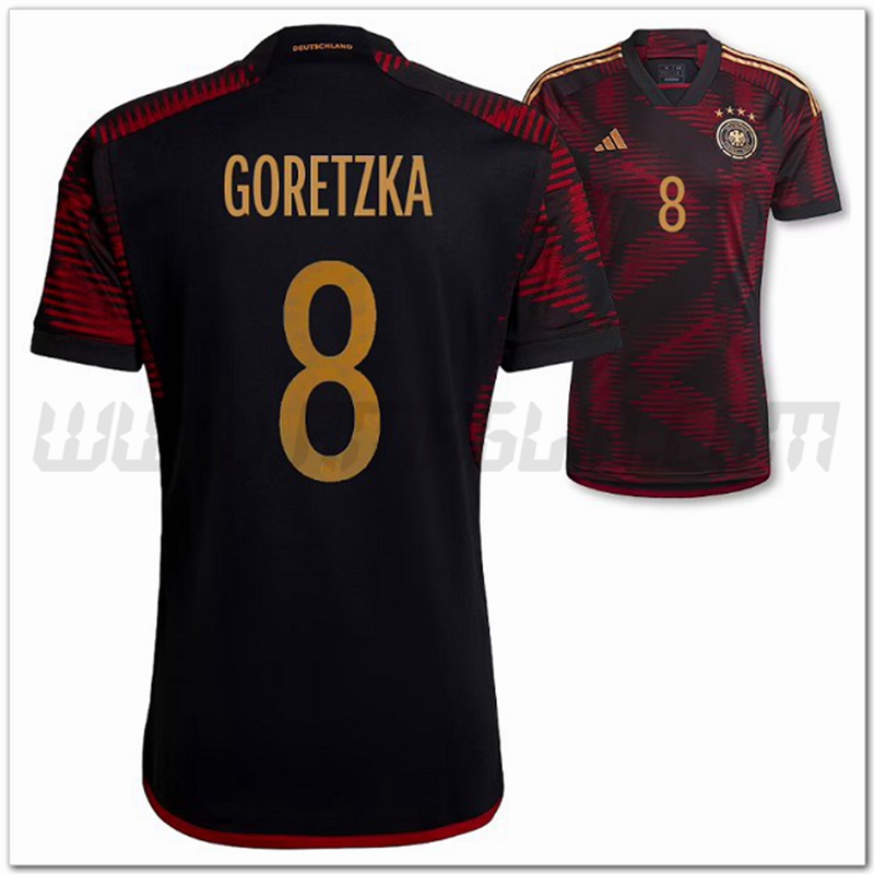 Seconda Maglia GORETZKA #8 Germania 2022 2023