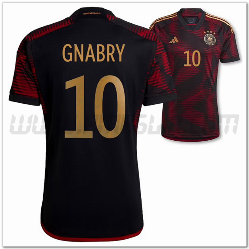 Seconda Maglia GNABRY #10 Germania 2022 2023