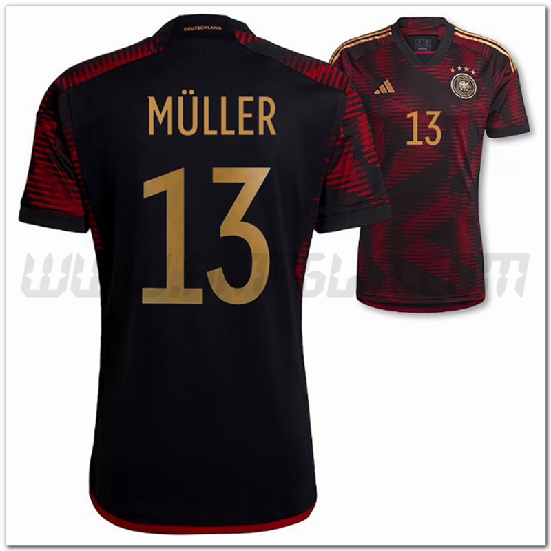 Seconda Maglia M脺LLER #13 Germania 2022 2023