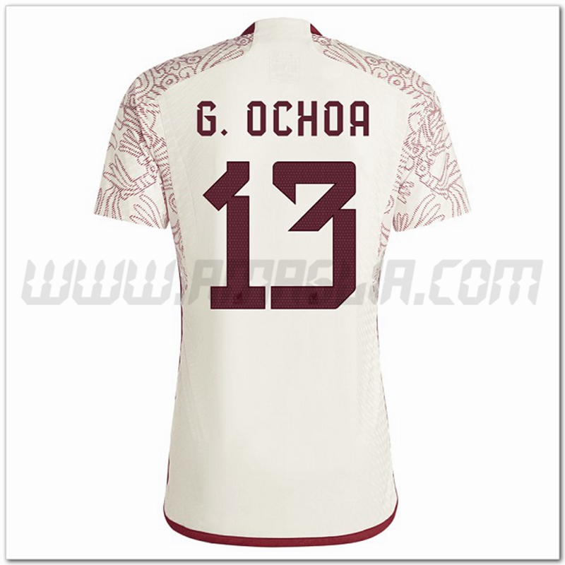 Seconda Maglia G. OCHOA #13 Messico 2022 2023