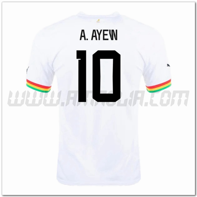 Prima Maglia A.AYEW #10 Ghana 2022 2023