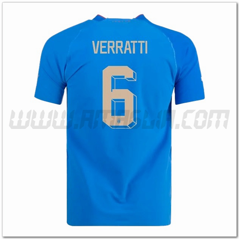 Prima Maglia VERRATTI #6 Italia 2022 2023