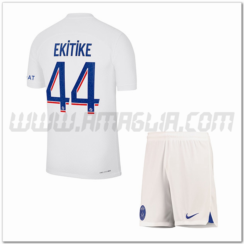 Kit Maglia EKITIKE #44 Paris PSG Bambino Terza 2022 2023