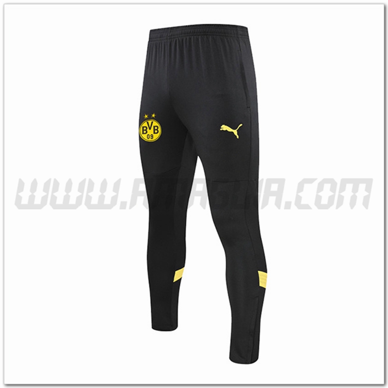 Pantaloni Allenamento Dortmund BVB Nero 2022 2023 -02