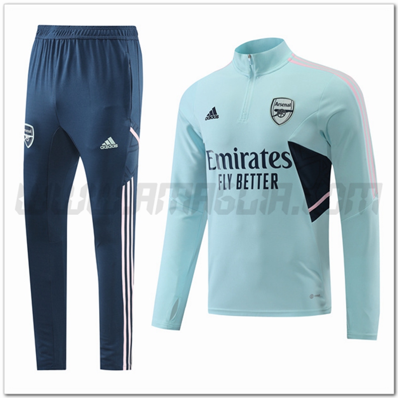 Tuta Allenamento Arsenal Verde Chiara 2022 2023