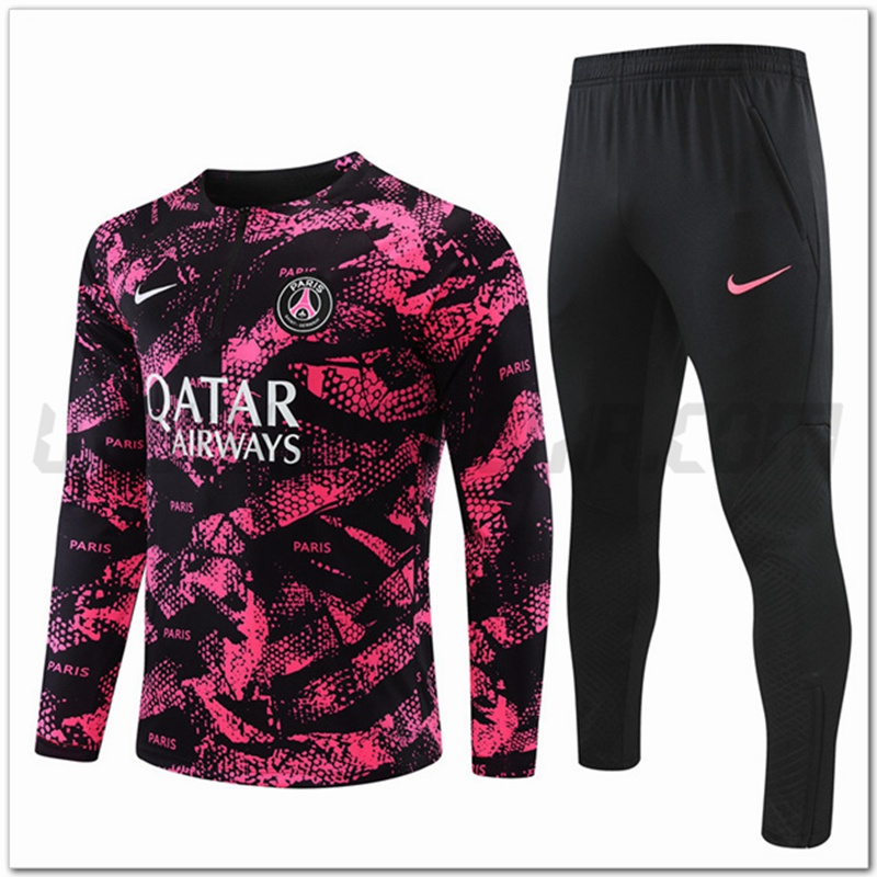 Tuta Allenamento PSG Rosso/Nero 2022 2023