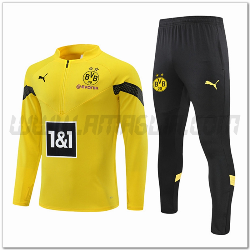 Tuta Allenamento Dortmund BVB Giallo 2022 2023
