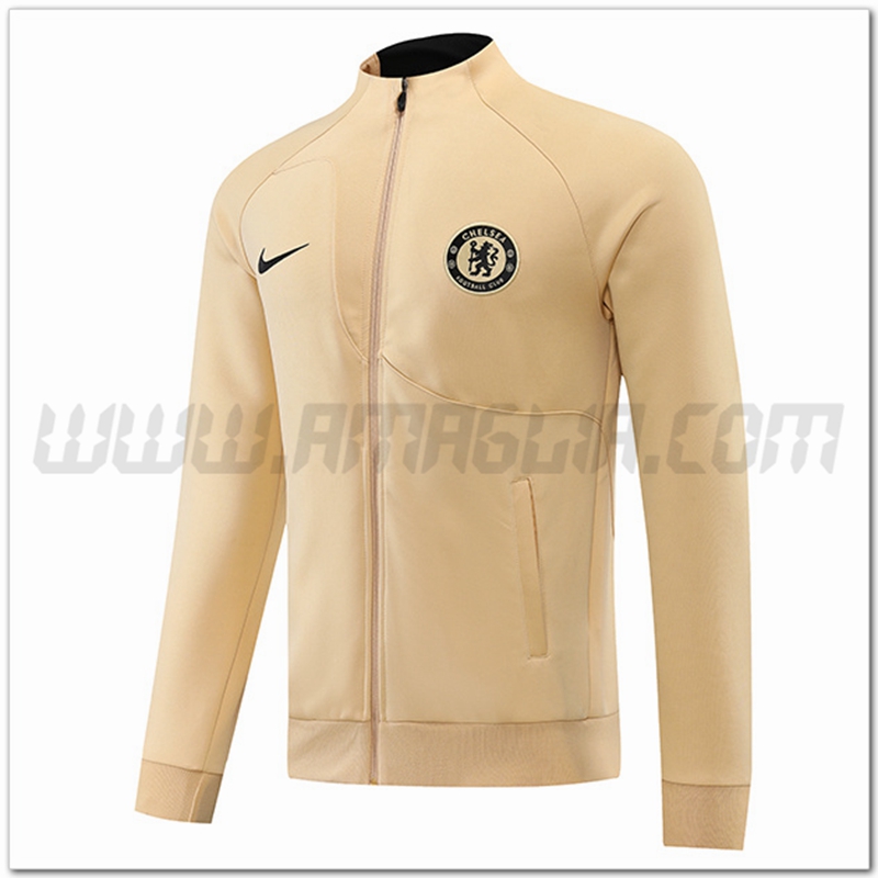 Giacca Calcio FC Chelsea Giallo 2022 2023
