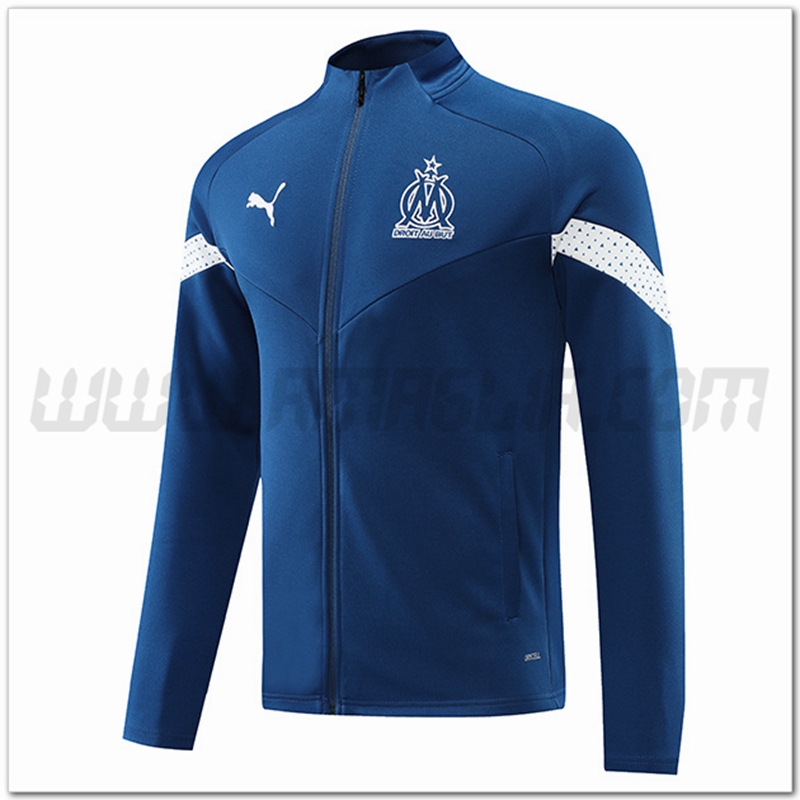 Giacca Calcio Marsiglia OM Blu 2022 2023
