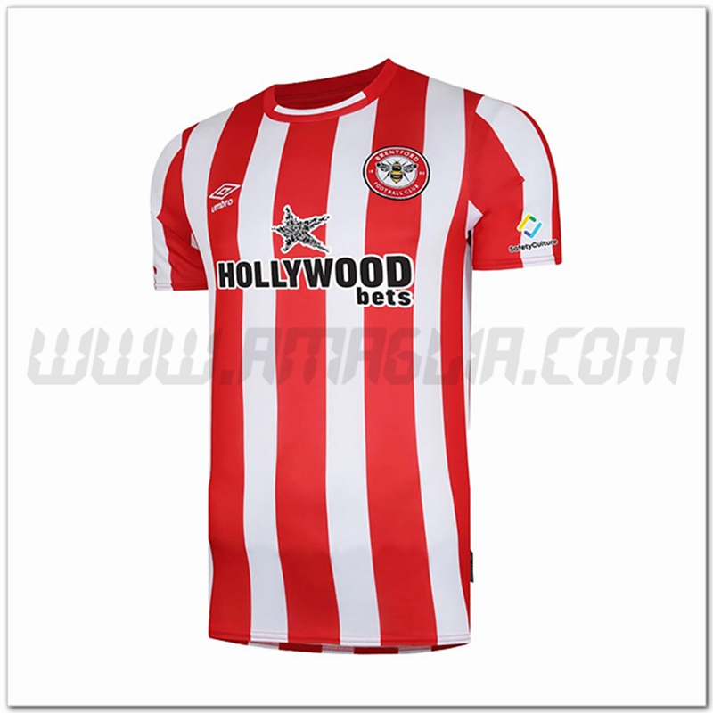 Brentford Prima Nuovo Maglia 2022 2023