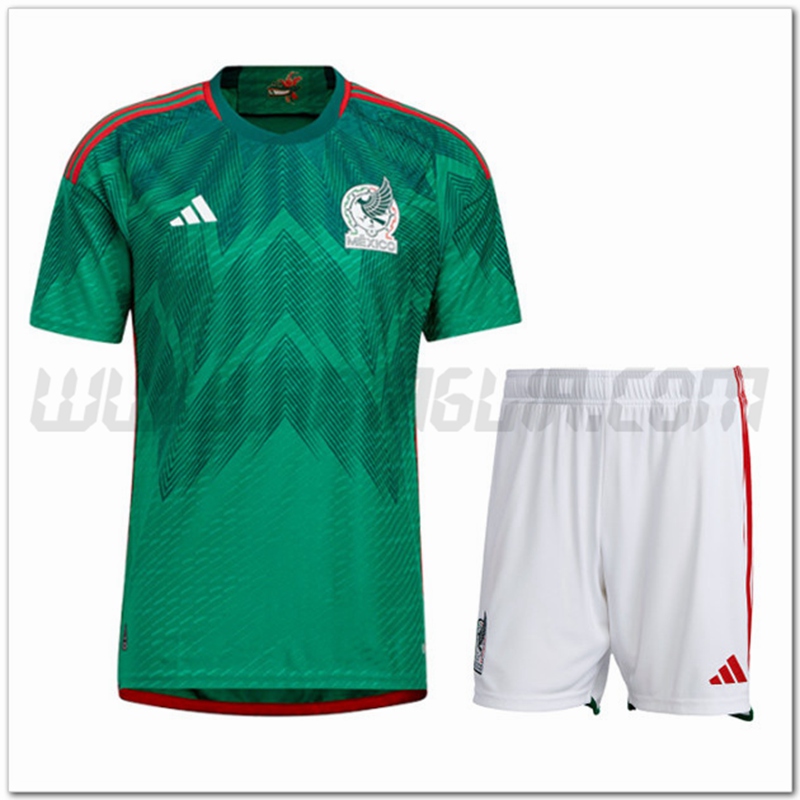 Kit Maglia Messico Prima + Pantaloncini 2022 2023