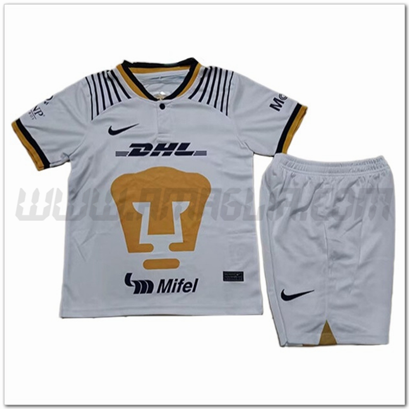 Nuovo Kit Maglia Pumas UNAM Bambino Prima 2022 2023