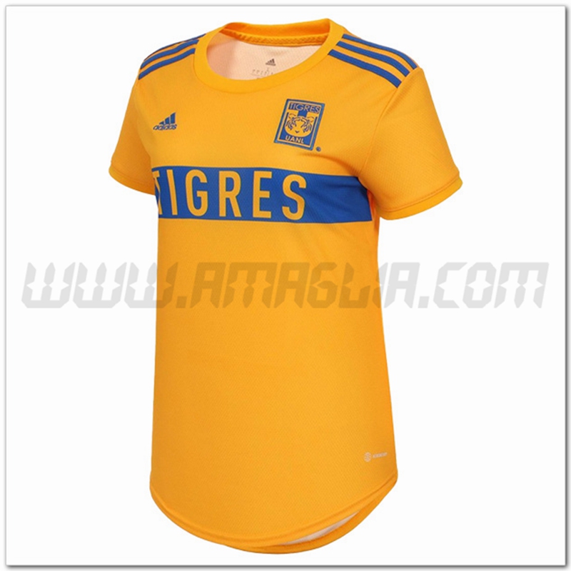 Prima Maglia Tigres UANL Donna 2022 2023