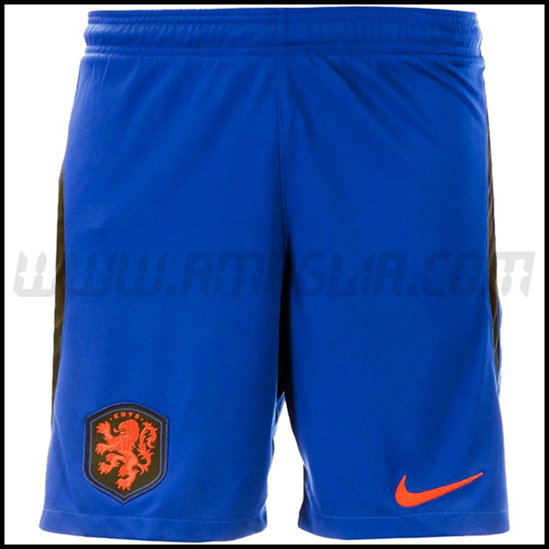 Pantaloni Calcio Paesi Bassi Seconda 2022 2023