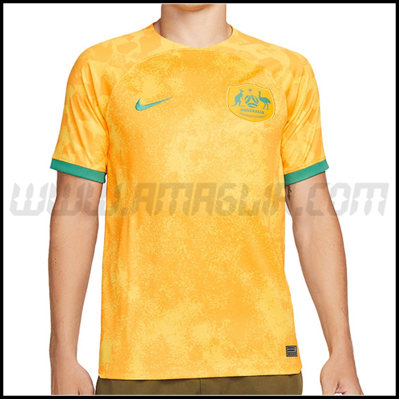 Nuovo Maglia Squadra Australia Prima 2022 2023