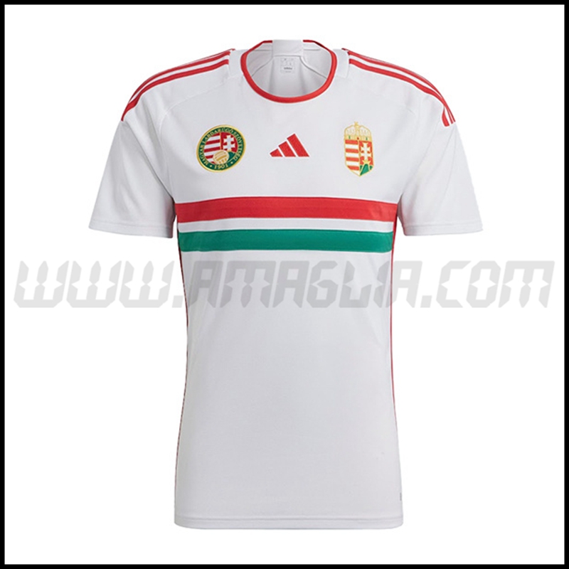 Nuovo Maglia Squadra Ungheria Seconda 2022 2023