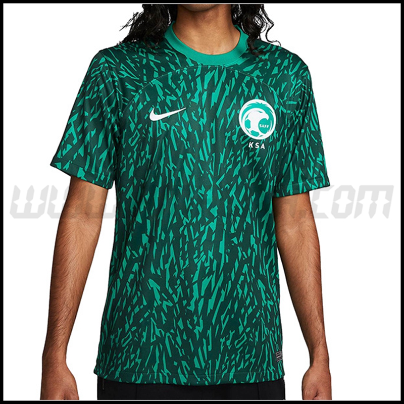 Nuovo Maglia Squadra Arabie Saoudite Seconda 2022 2023