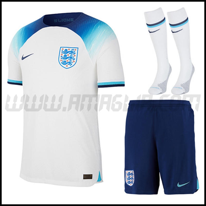 Kit Maglia Inghilterra Prima (Pantaloncini + Calzini) 2022 2023