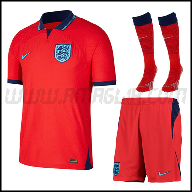 Kit Maglia Inghilterra Seconda (Pantaloncini + Calzini) 2022 2023
