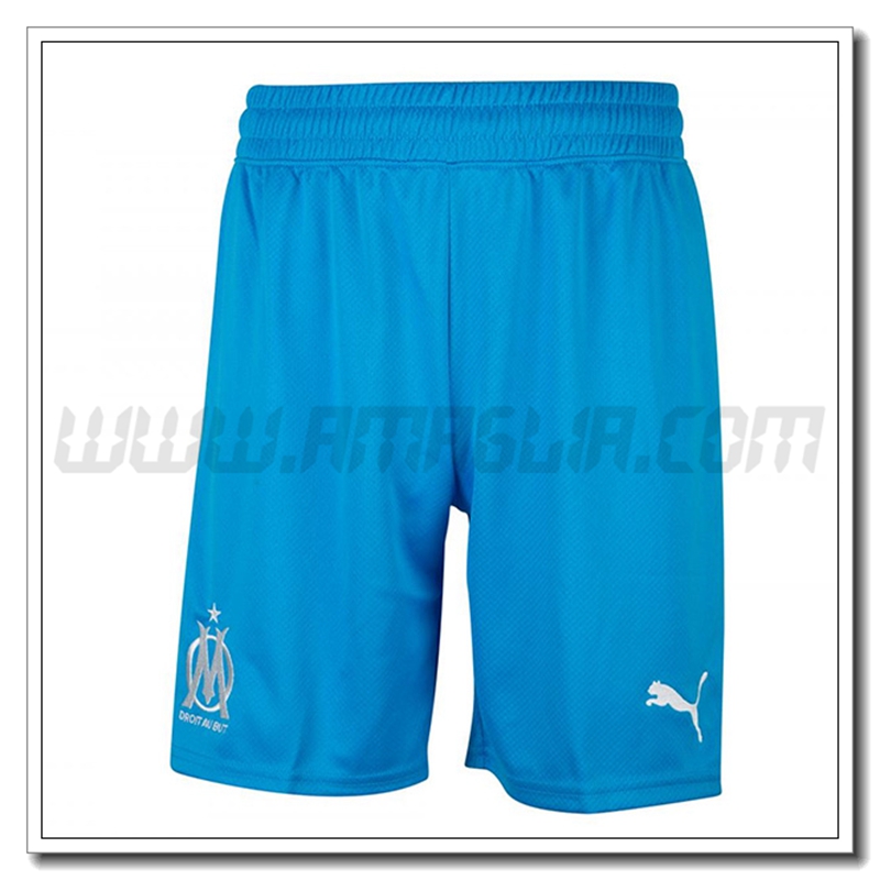 Pantaloni Calcio Marsiglia OM Terza 2022 2023 Bianco