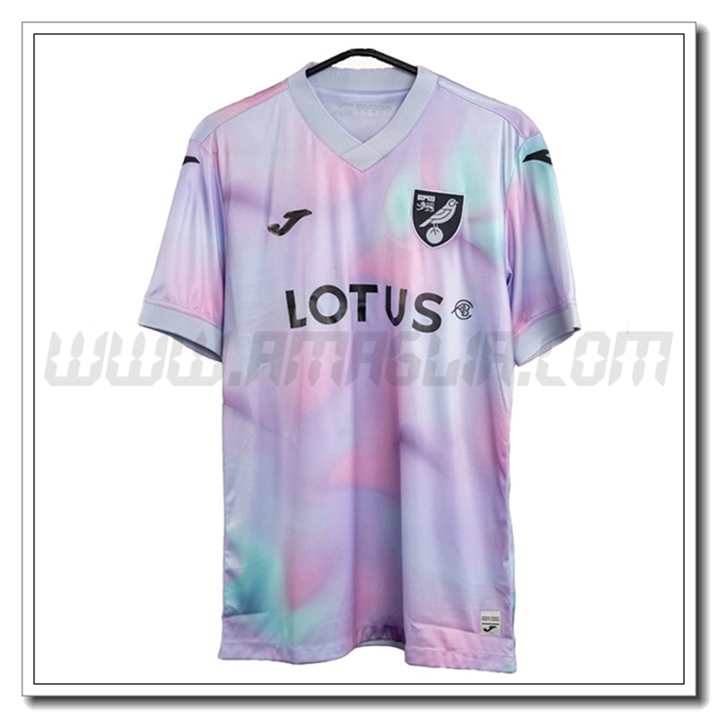 Norwich City Terza Nuovo Maglia 2022 2023 Viola