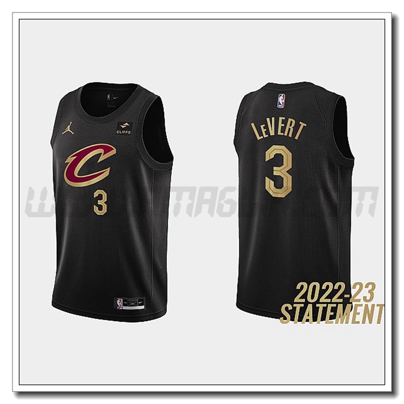 Maglia Cleveland Cavaliers (IVEY #3) 2022/23 Nero