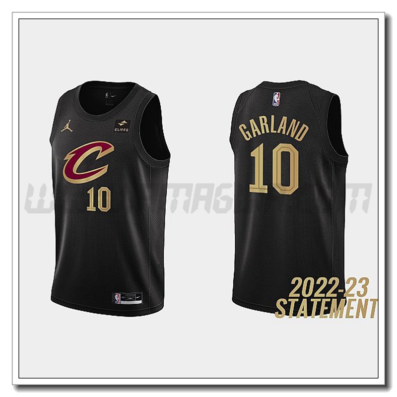 Maglia Cleveland Cavaliers (GARLAND #10) 2022/23 Nero